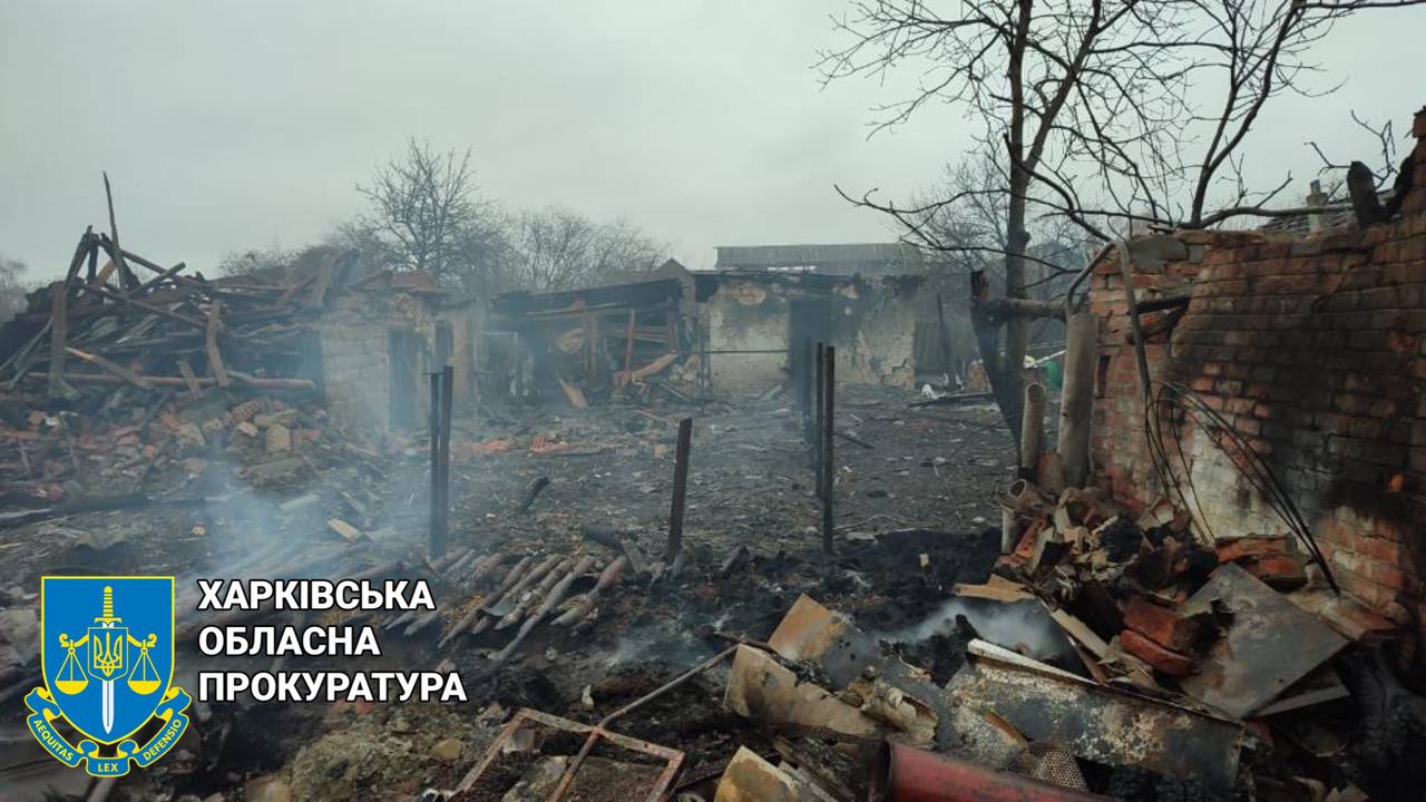 Внаслідок російських обстрілів Харківщини загинув мирний житель