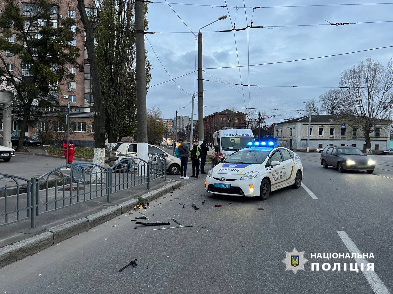 У Харкові внаслідок ДТП постраждала дитина