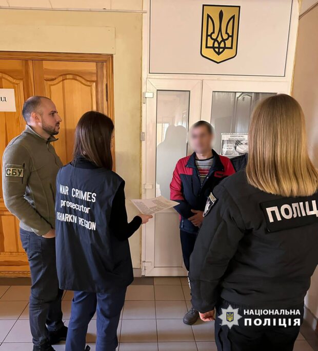 Викрито ще одного колаборанта з Куп’янщини, який відповідав за охорону адміністративної будівлі при окупантах