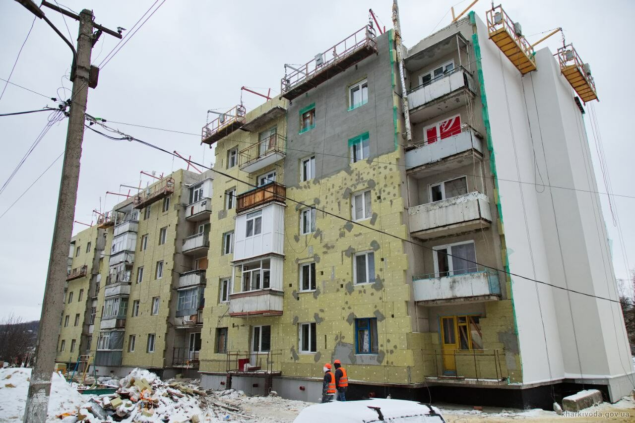 У Старому Салтові завершуємо відновлення перших будинків – Синєгубов (відео)