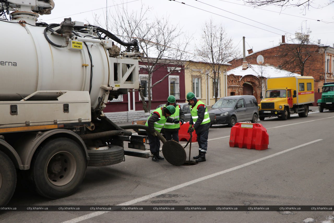 У Харкові прочистили понад 250 кілометрів мереж водовідведення