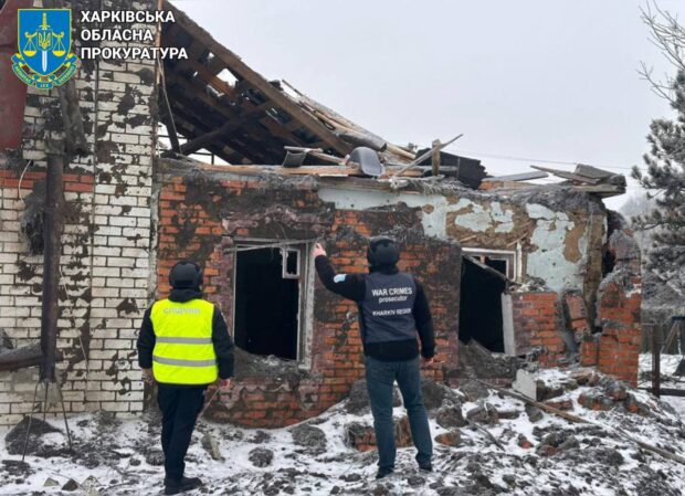 Прокурори зафіксували наслідки ворожих ударів по цивільних обʼєктах Харківщини