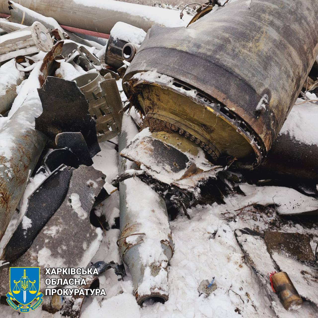 Обстріл 2 січня: правоохоронці встановлюють країну виробництва ракет, якими рф вдарила по Харкову