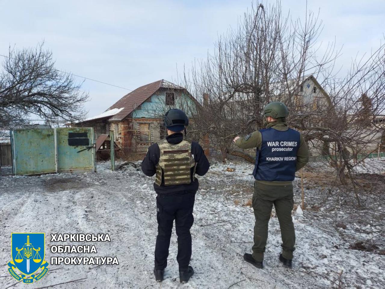 Прокурори задокументували наслідки обстрілів по цивільних обʼєктах на Харківщині з боку росіян
