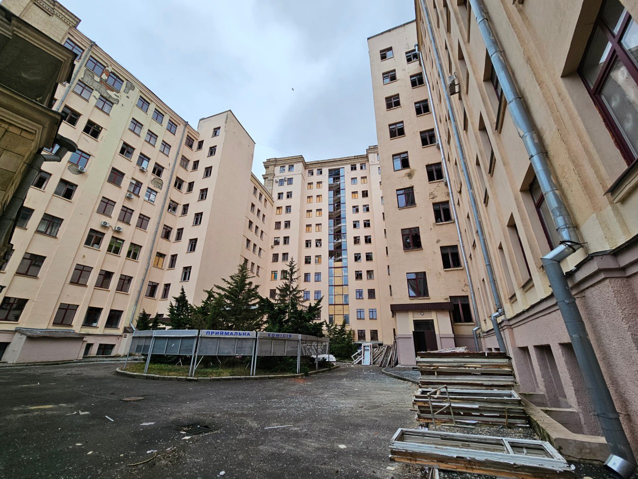 Німеччина долучиться до відновлення одного з корпусів Каразінського університету