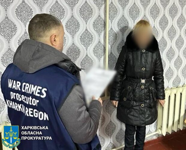 На Чугуївщині викрито колаборантку, яка розповідала людям про те, що чекає на окупацію України