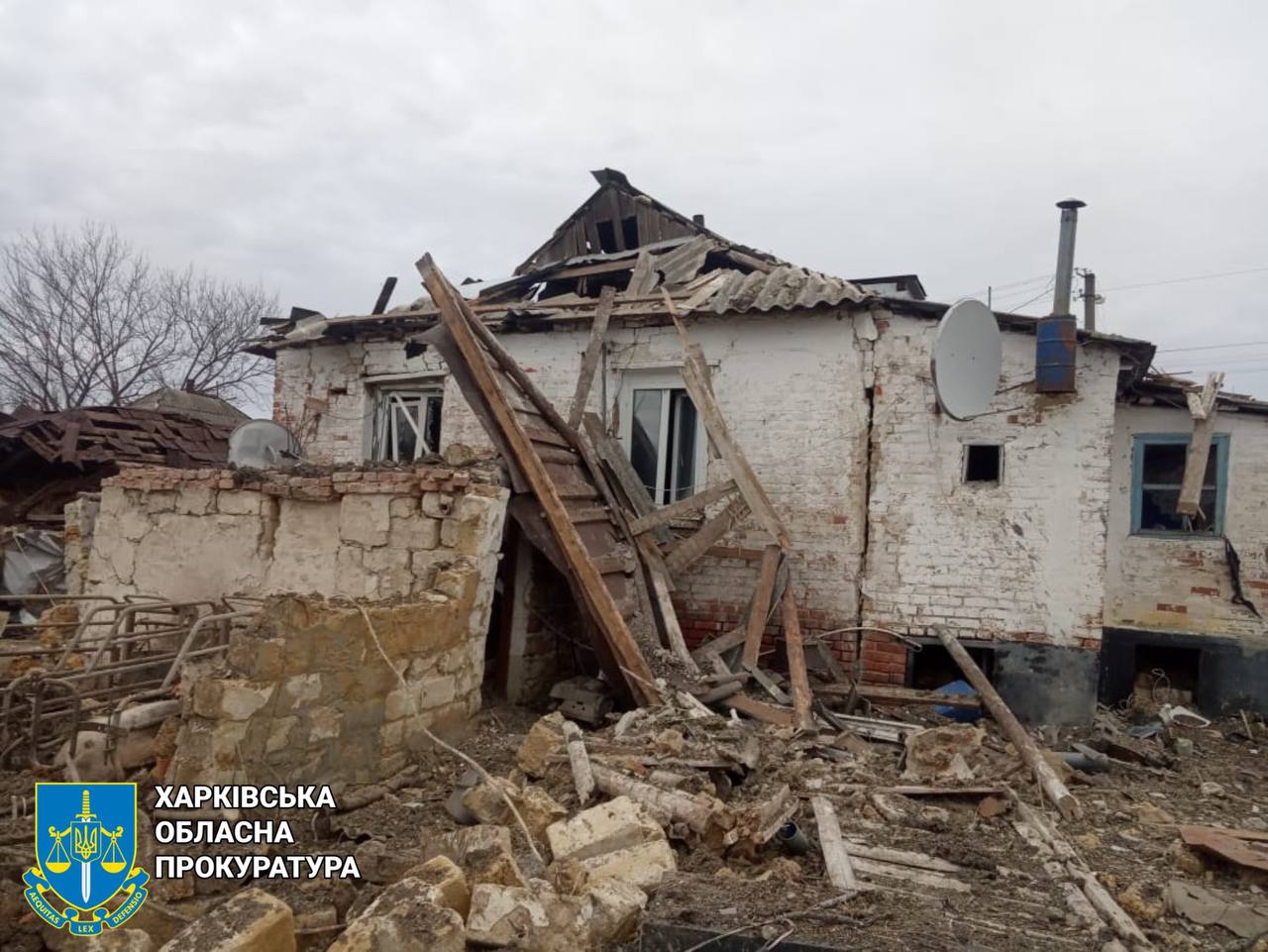 Прокурори задокументували наслідки ворожих обстрілів по Харківщині