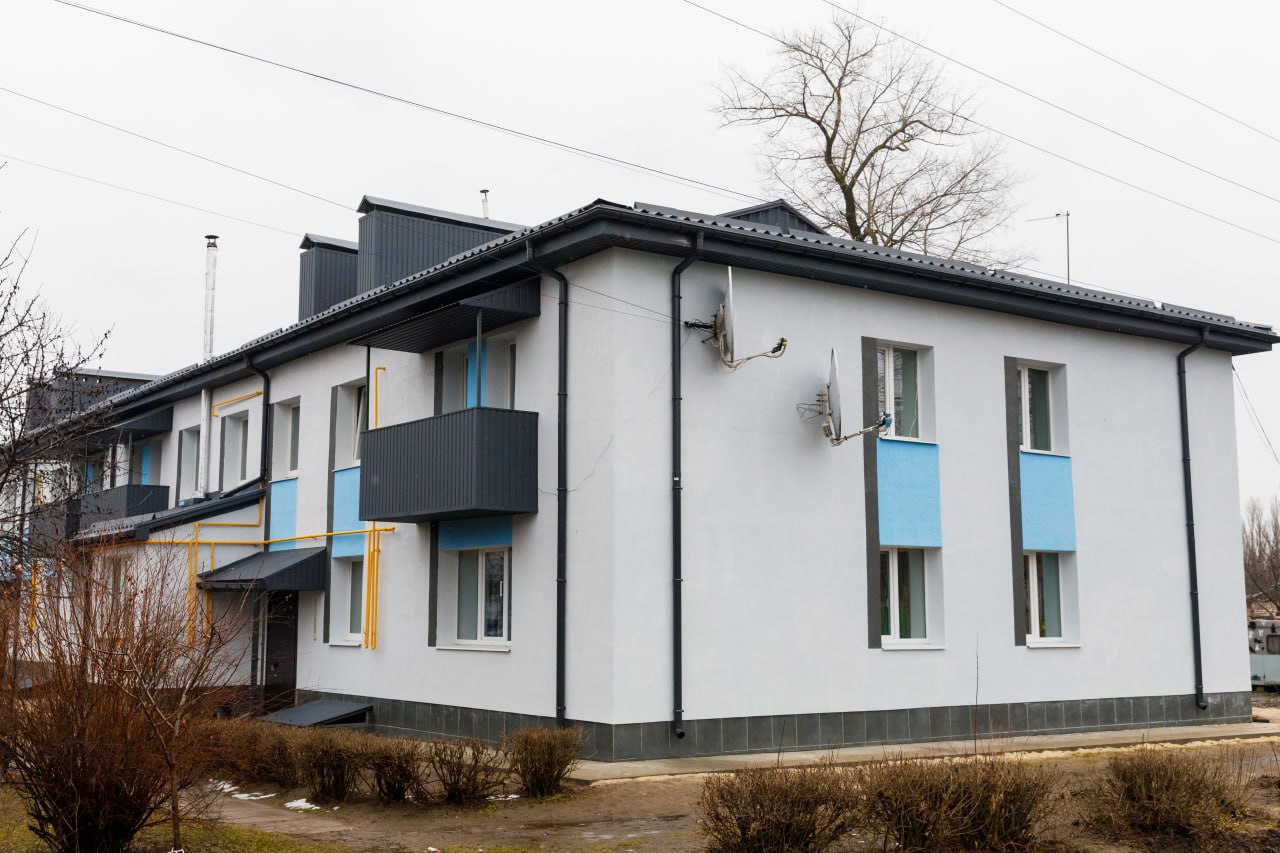 У Старому Салтові триває відновлення житла та інфраструктурних об'єктів