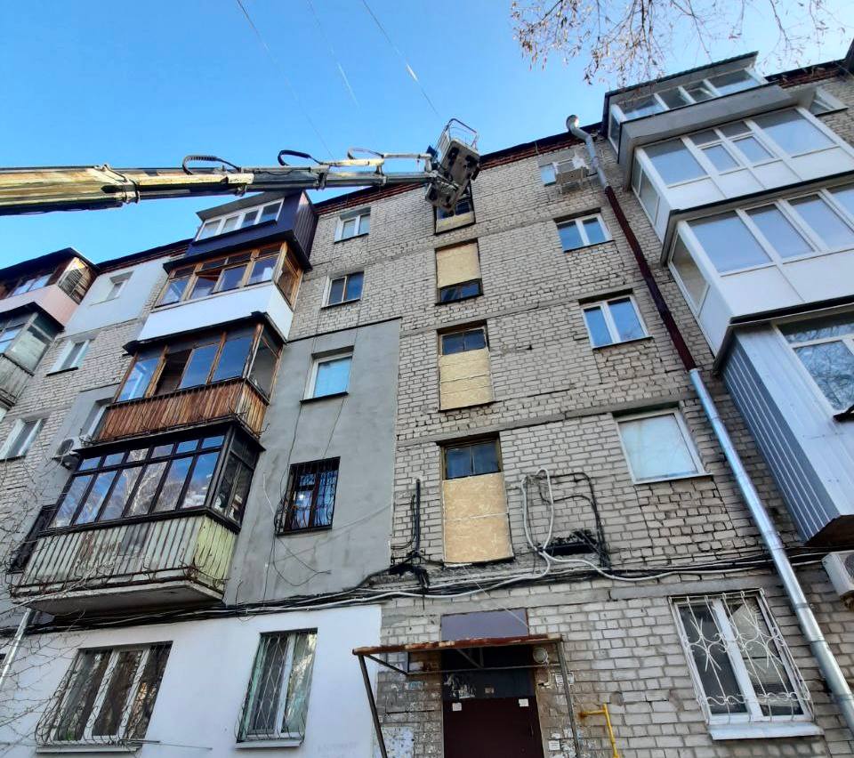 Терехов: Комунальники усувають наслідки ворожої атаки