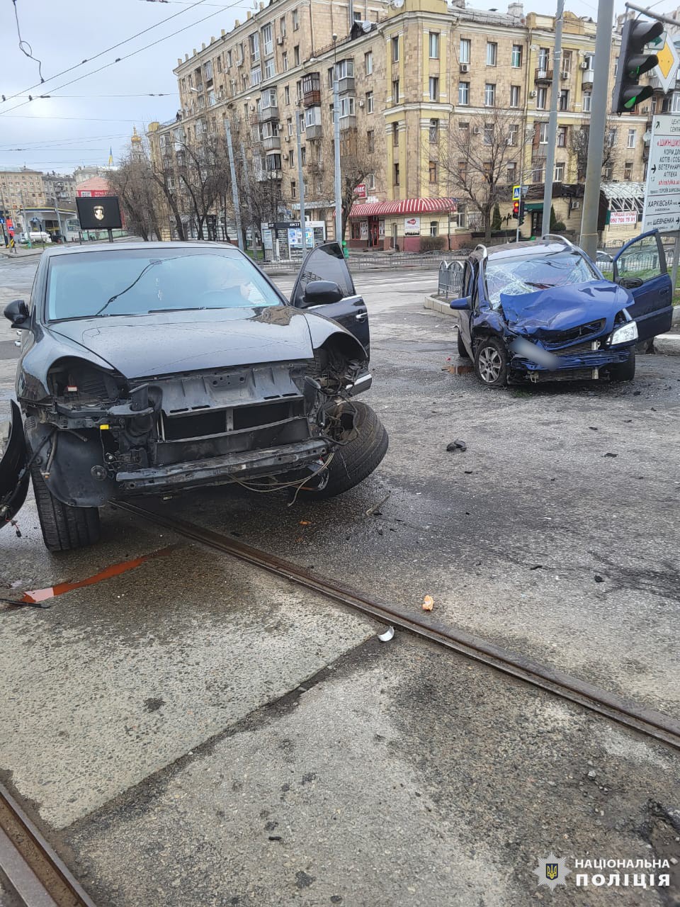 В центрі Харкова внаслідок ДТП травмувалася жінка
