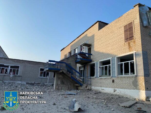 Внаслідок удару БПЛА по цивільній інфраструктурі Ізюма постраждав мирний житель