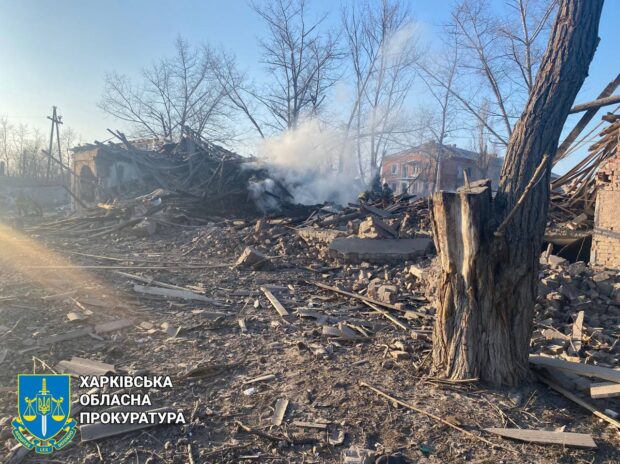 Авіаудар та обстріл з дрону: внаслідок ворожих атак на Купʼянщину є один поранений