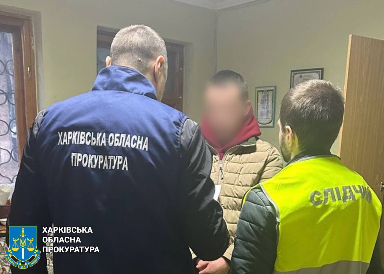 У селі під Харковом затримали чоловіка, який кинув гранату під автомобіль української військової