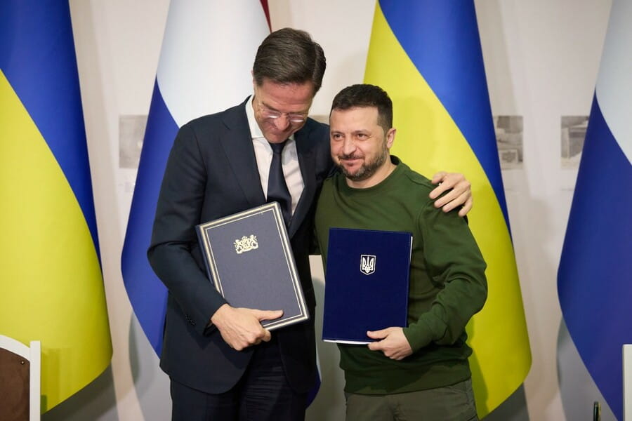 Зеленський і Рютте провели зустріч у Харкові й підписали угоду про безпекове співробітництво між Україною та Нідерландами