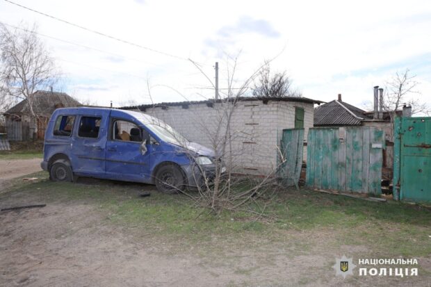 В результаті російського обстрілу селища Куп’янськ-Вузловий поранення отримав чоловік похилого віку