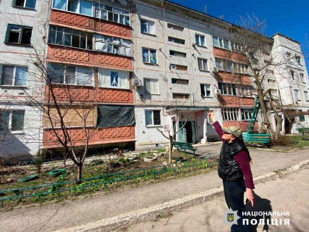 Росіяни обстріляли Куп’янськ, поранення отримала цивільна жінка: поліція документує наслідки російських обстрілів