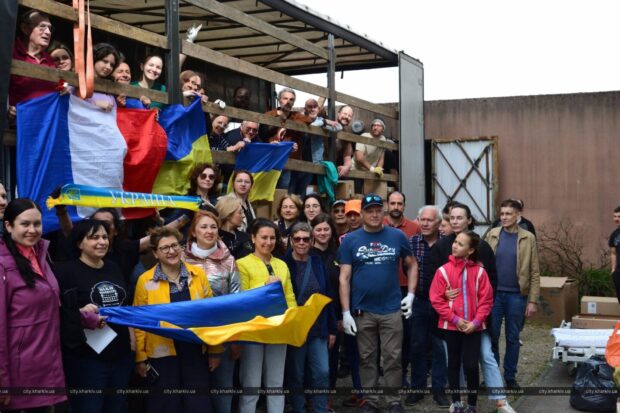 Харків отримав гуманітарний вантаж з Франції