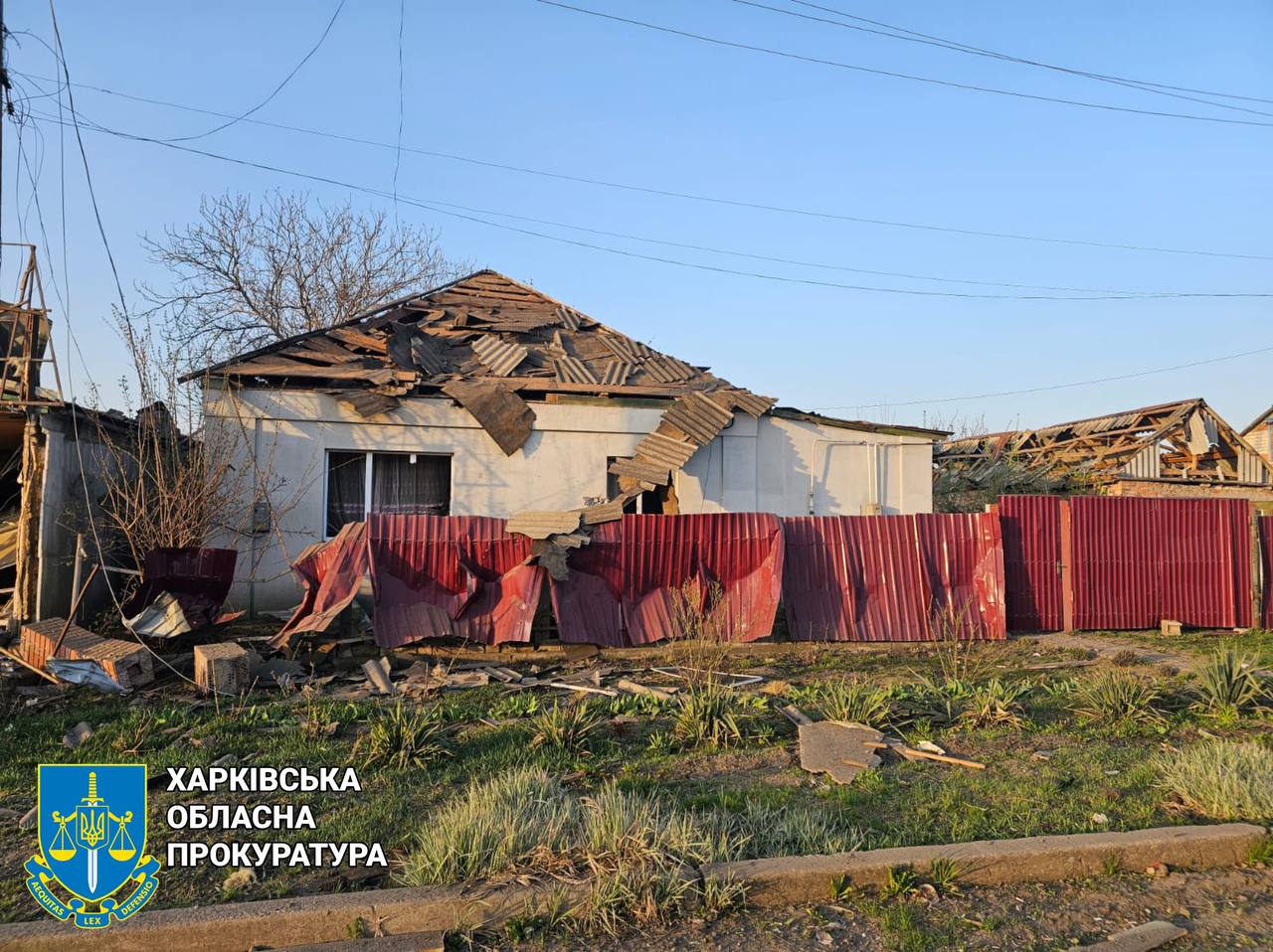 Прокурори зафіксували наслідки чергових ворожих обстрілів Харківщини