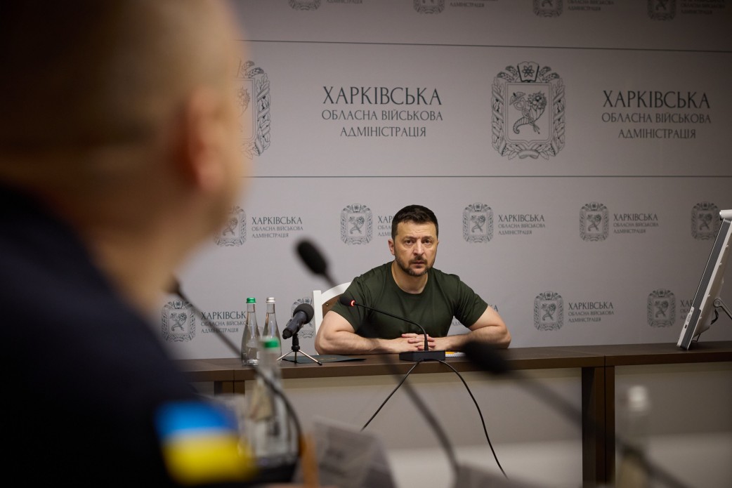 Зеленський назвав співвідношення втрат між арміями України та рф у боях на Харківщині