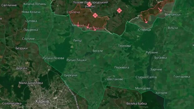 Росіяни навряд чи спроможні захопити Харків без додаткових сил, але прагнуть заволодіти Вовчанськом — британська розвідка