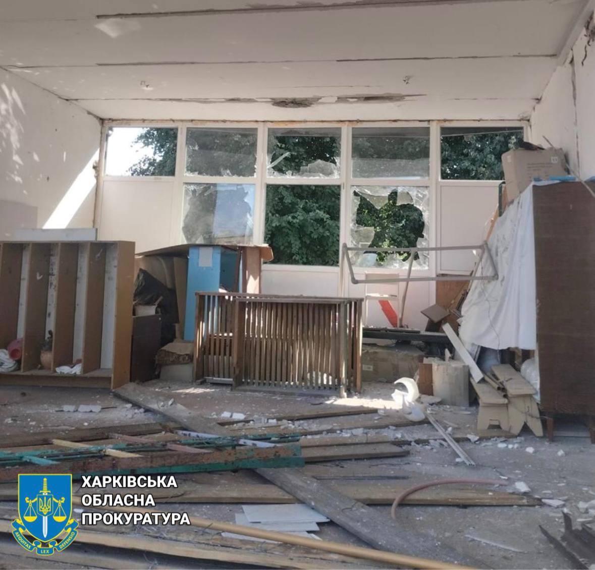 Внаслідок ворожих обстрілів Харківщини поранено сімох цивільних чоловіків