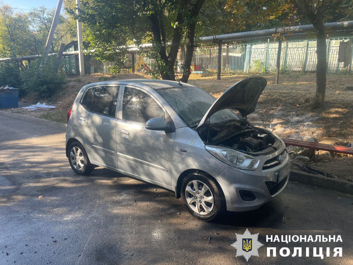 У Харкові затримали чоловіка, який підпалив автомобіль співмешканки