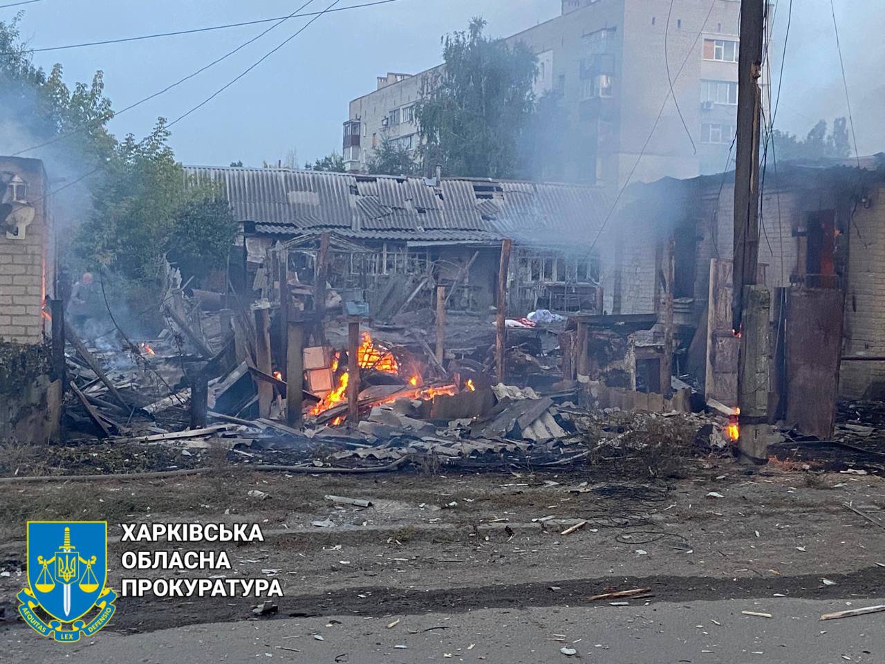 Ворог не припиняє бити по Купʼянщині: поранено мирного мешканця