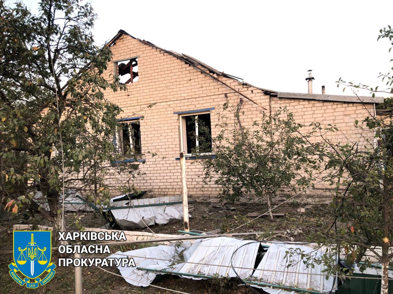Ворог атакував двома КАБами село на Ізюмщині: постраждали двоє мирних мешканців