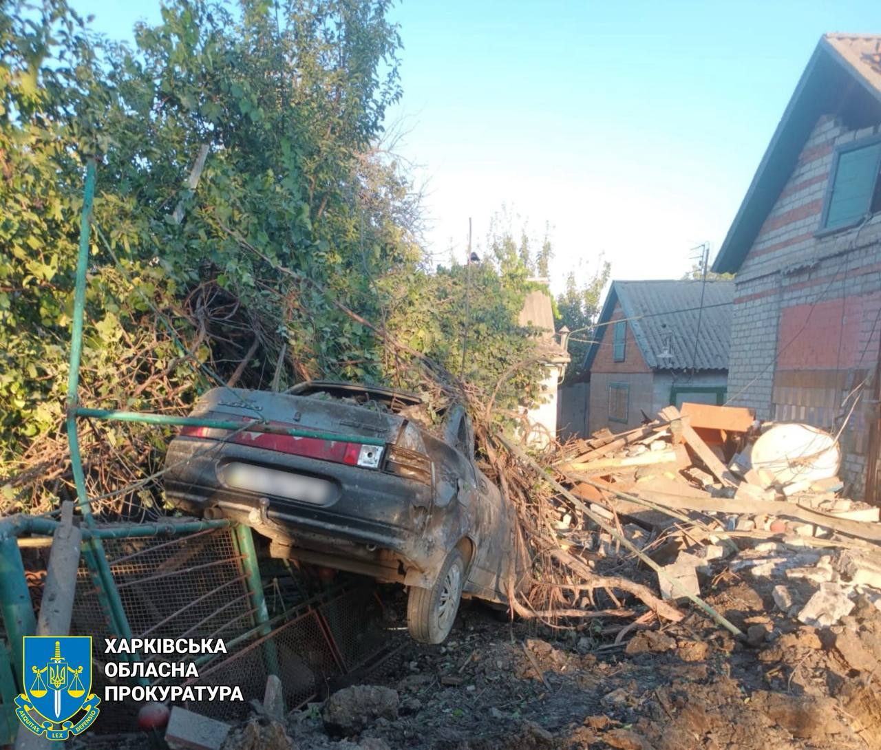 Правоохоронці зафіксували наслідки ворожих обстрілів Харківщини