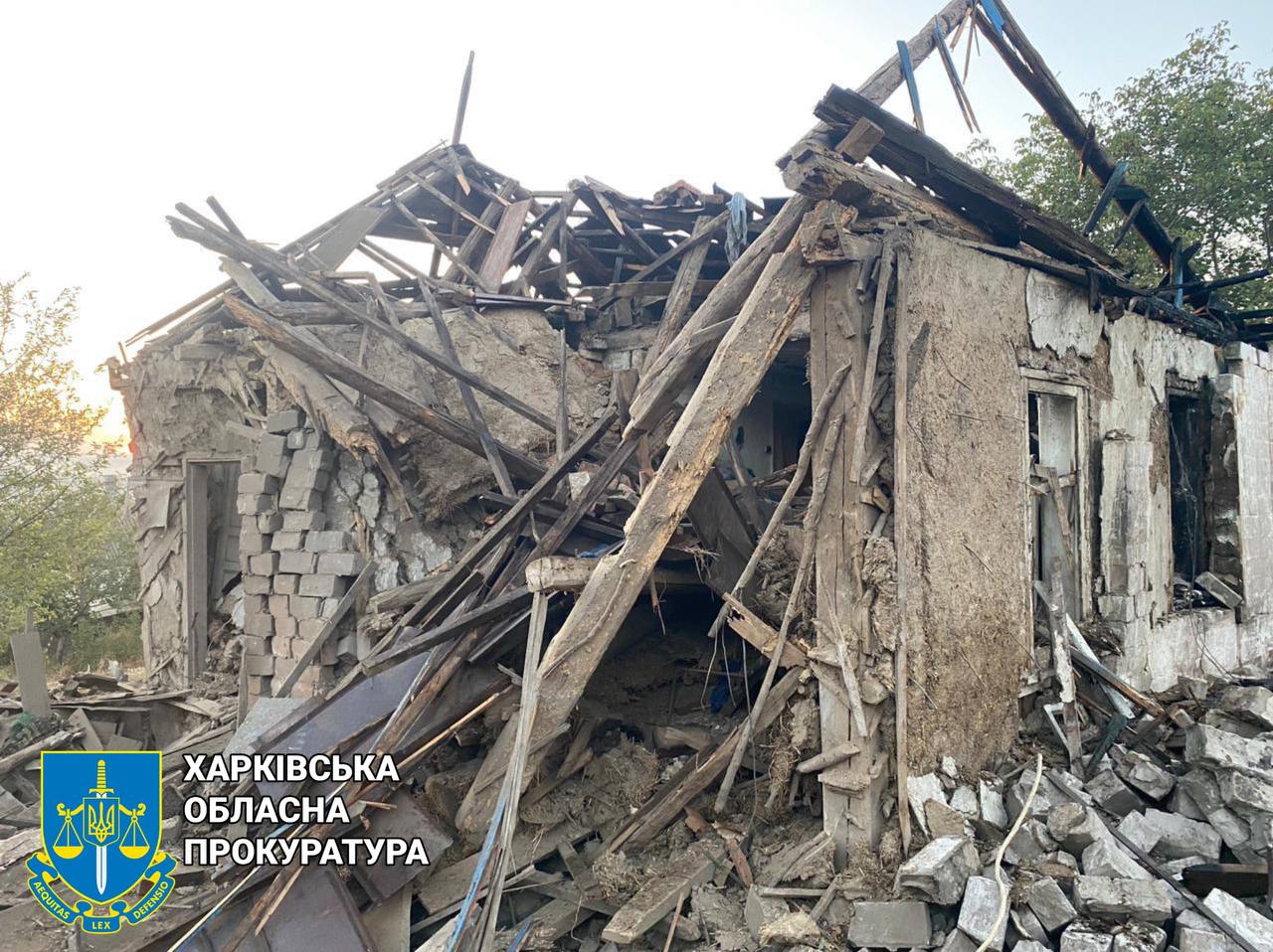 Внаслідок російських обстрілів Харківщини постраждала мирна мешканка