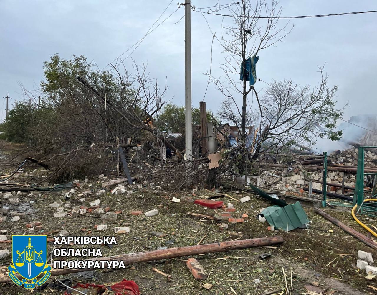 Росіяни вкотре обстріляли Харківщину: загинуло подружжя