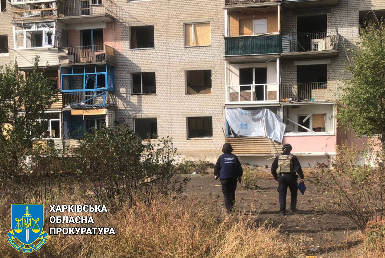 Росіяни вчергове обстріляли Харківщину: мирний мешканець дістав поранень