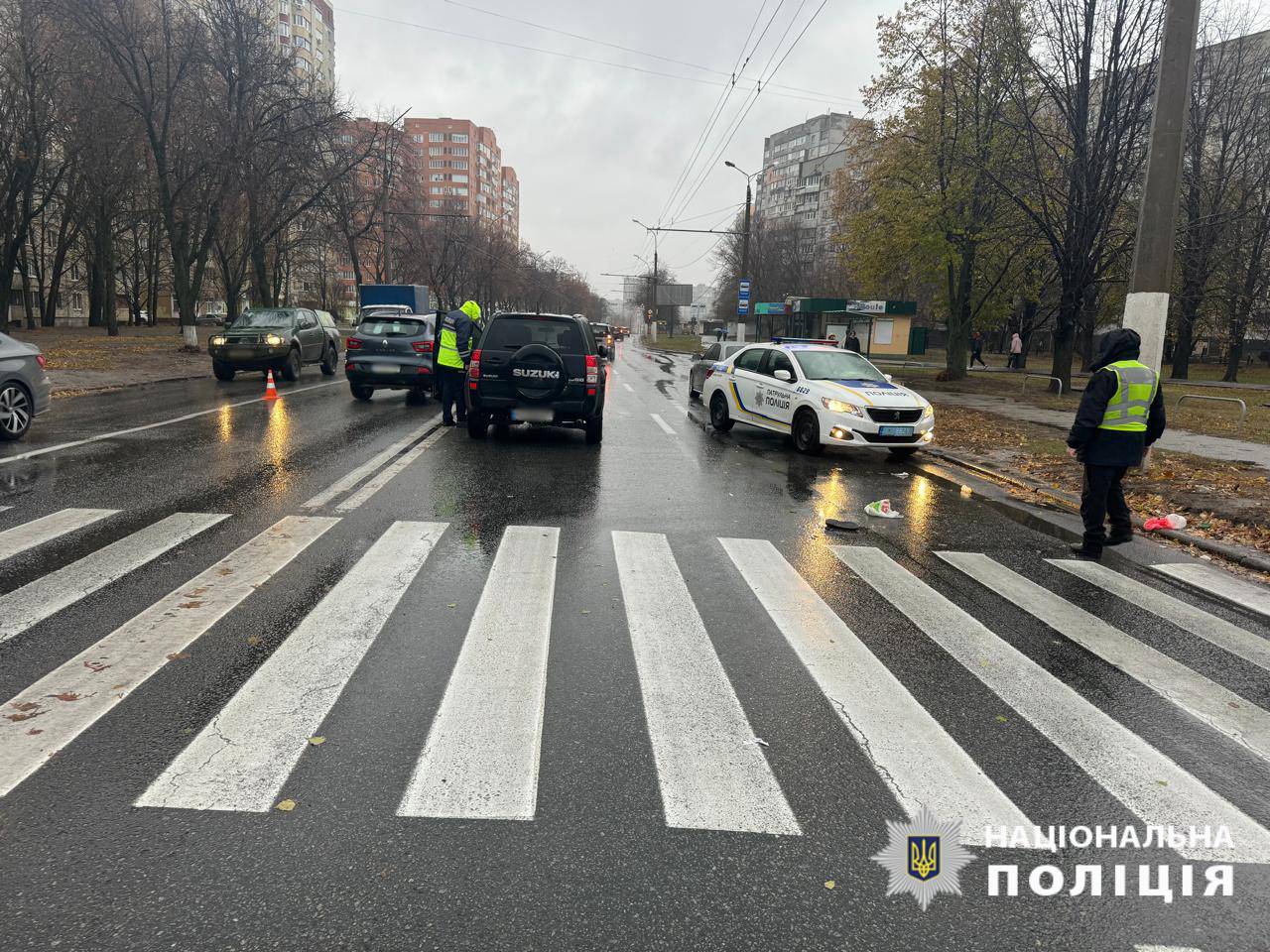 У Салтівському районі в результаті аварії постраждали двоє пішоходів