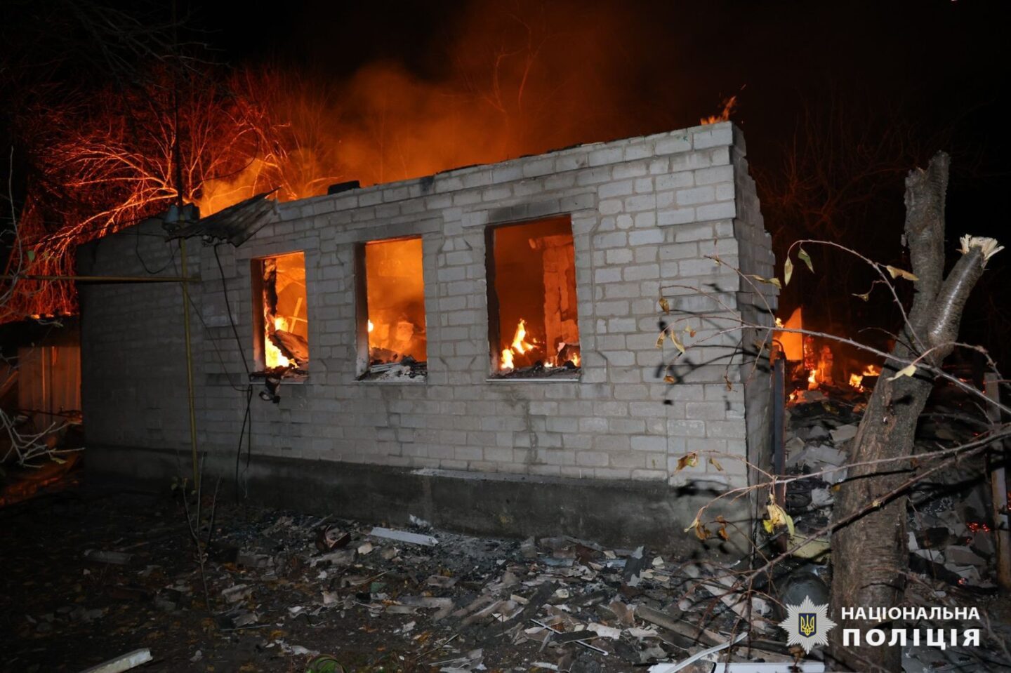 Внаслідок російських обстрілів на Харківщині дістали поранення троє людей: поліція задокументувала воєнні злочини росіян