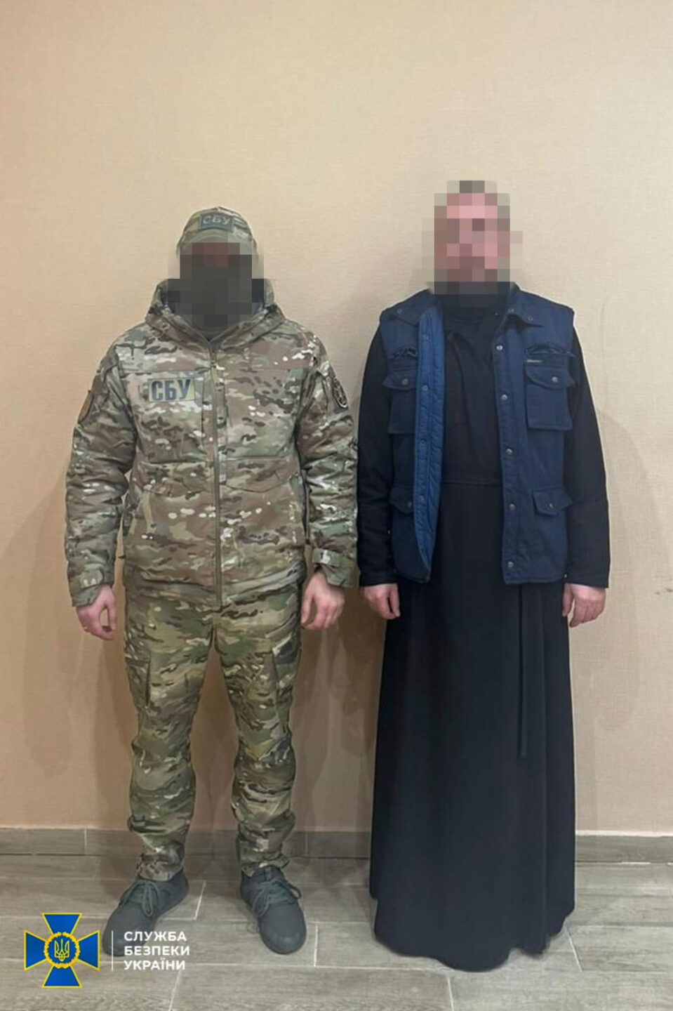 СБУ затримала клірика УПЦ (МП), який був інформатором росіян і шпигував за оборонцями Харкова