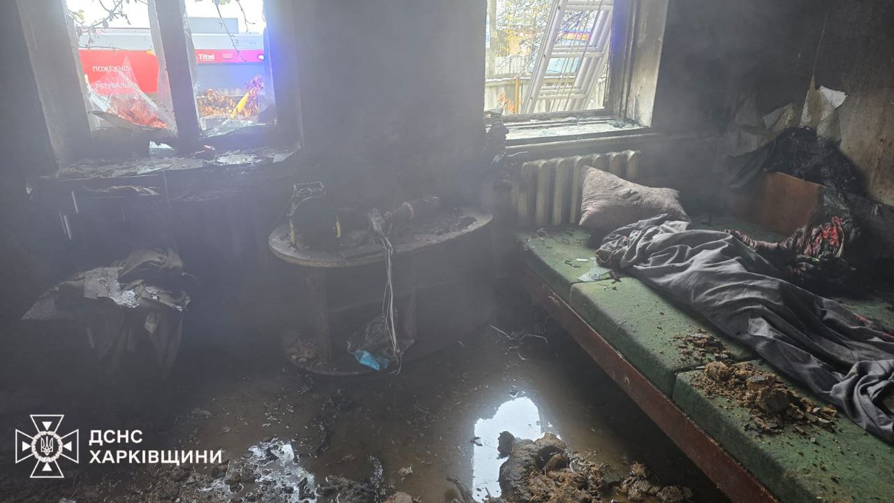 У селищі під Харковом під час пожежі загинули 5 людей, з них – 4 дитини