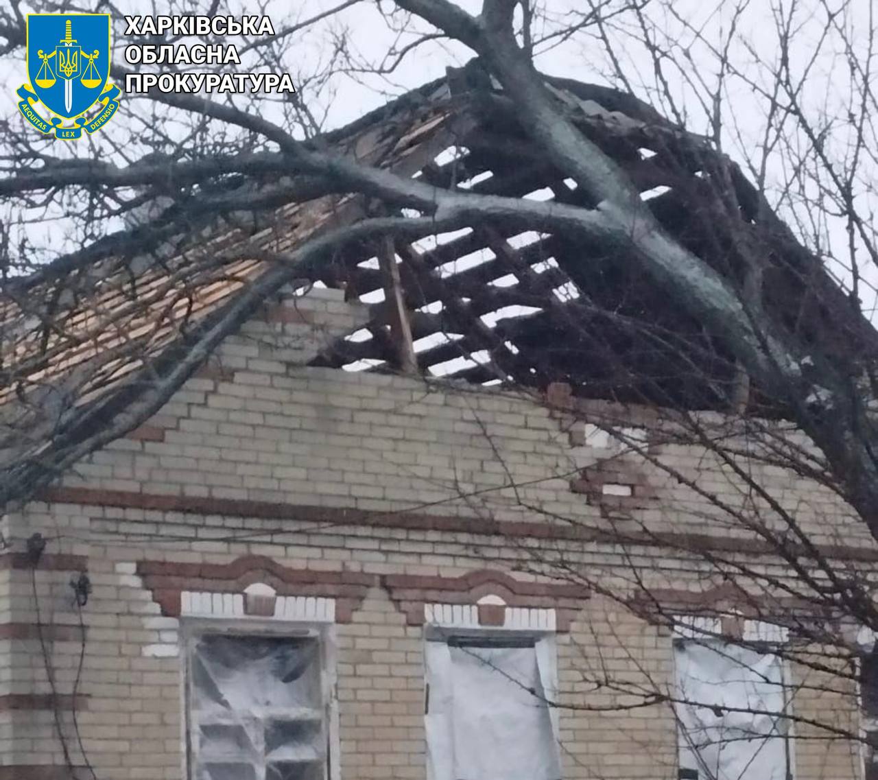 Мирна мешканка постраждала внаслідок ворожої атаки по селу на Харківщині