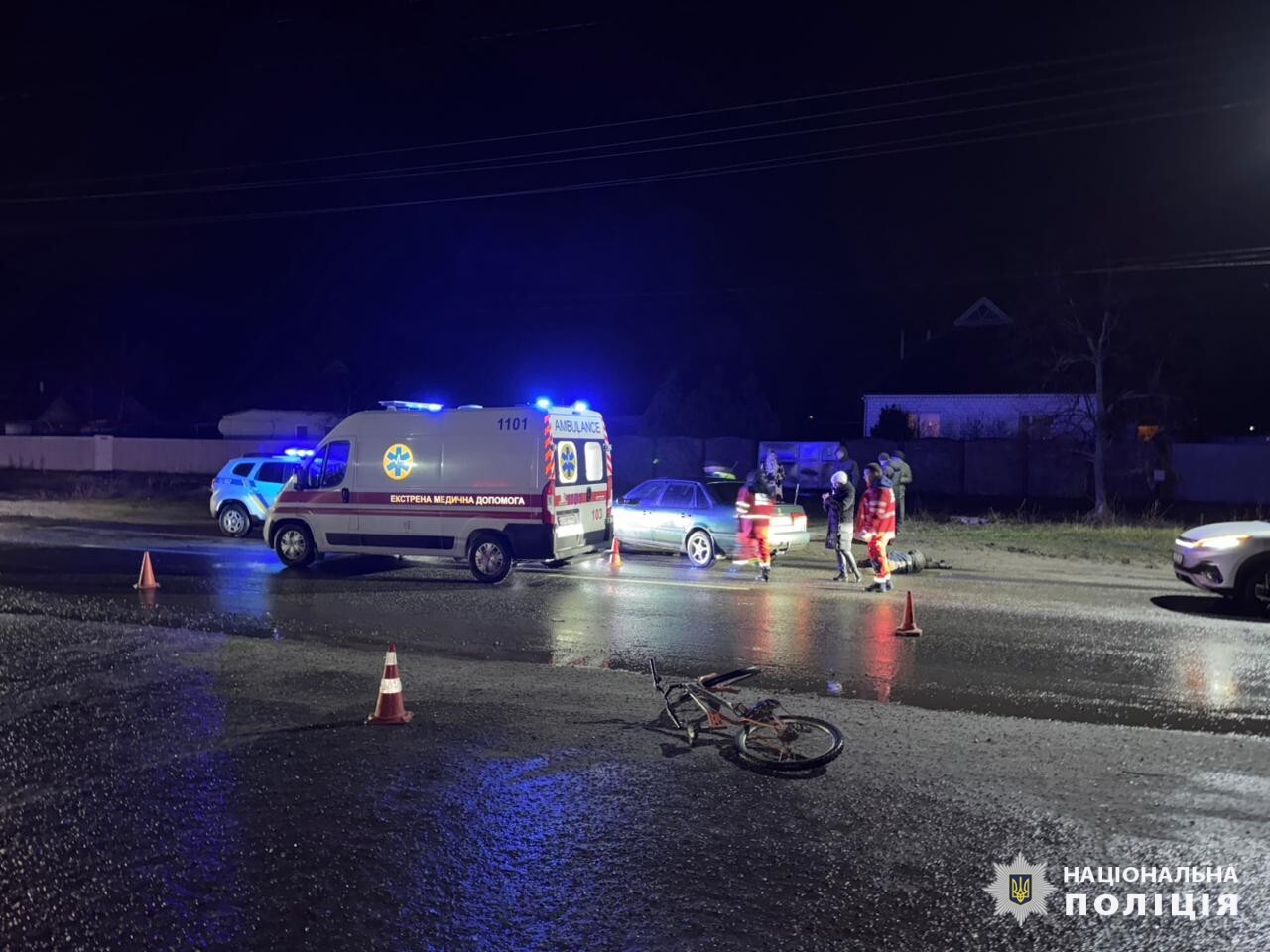 У місті Зміїв на Харківщині під колесами автівки загинув велосипедист
