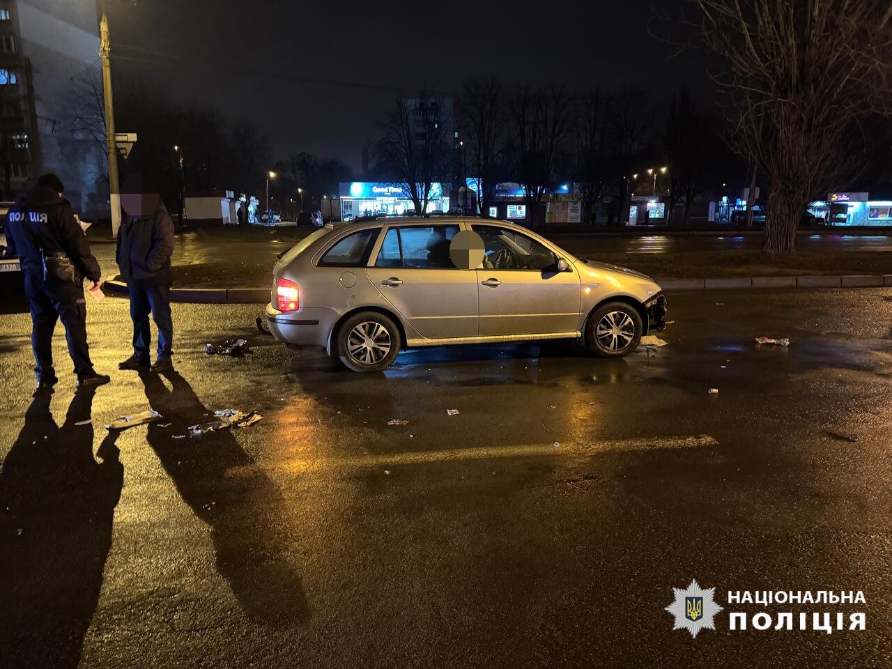 У Харкові внаслідок ДТП постраждала жінка
