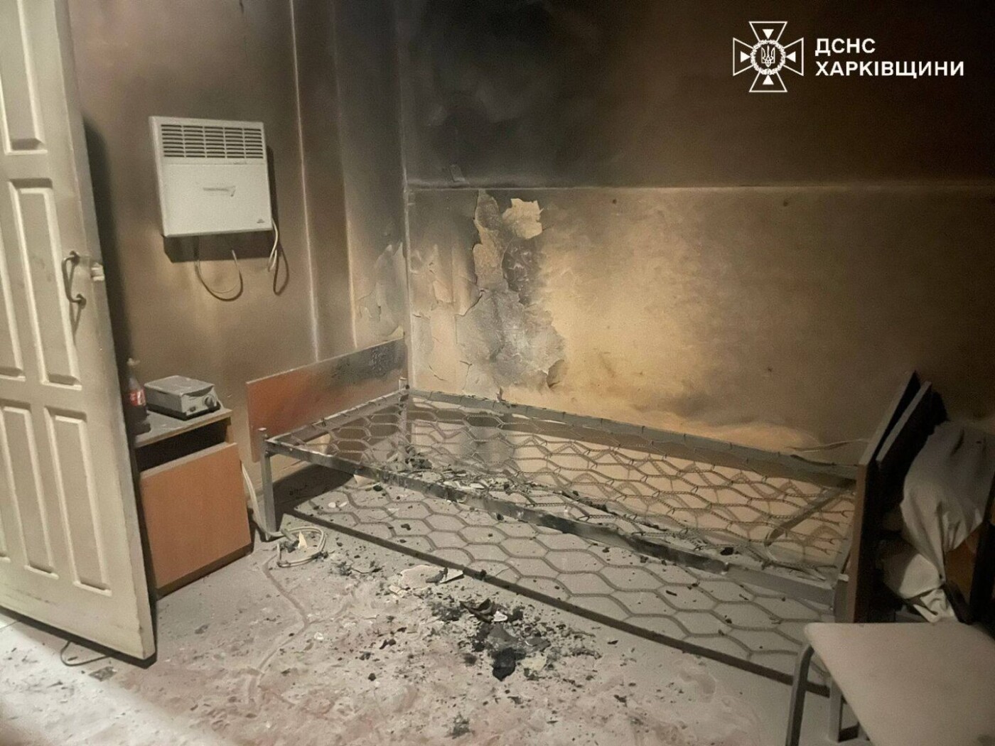 На Харківщині внаслідок пожежі у психоневрологічному інтернаті постраждали шестеро людей