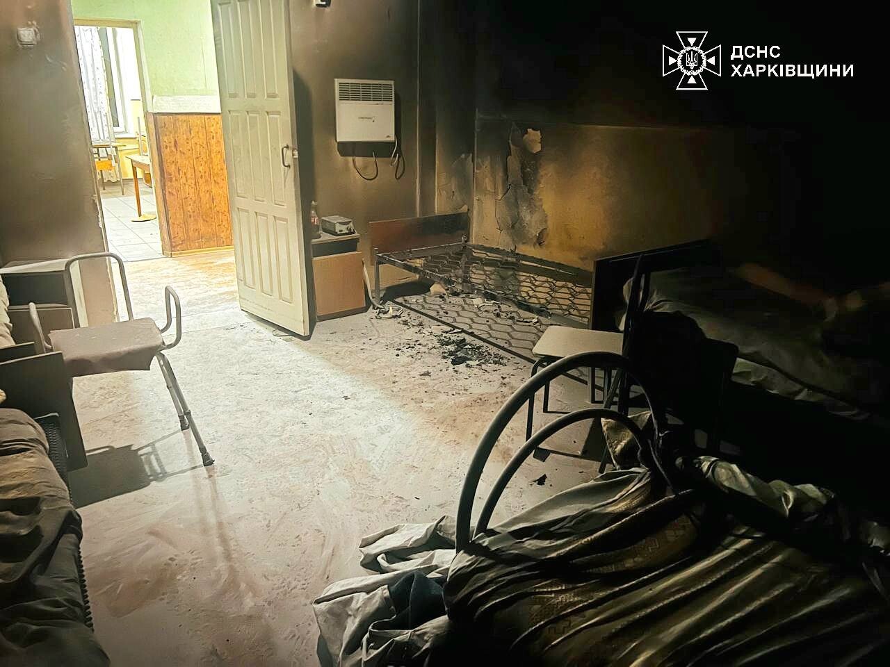 В ХОВА проведуть внутрішню перевірку щодо обставин пожежі в Комарівському психоневрологічному інтернаті