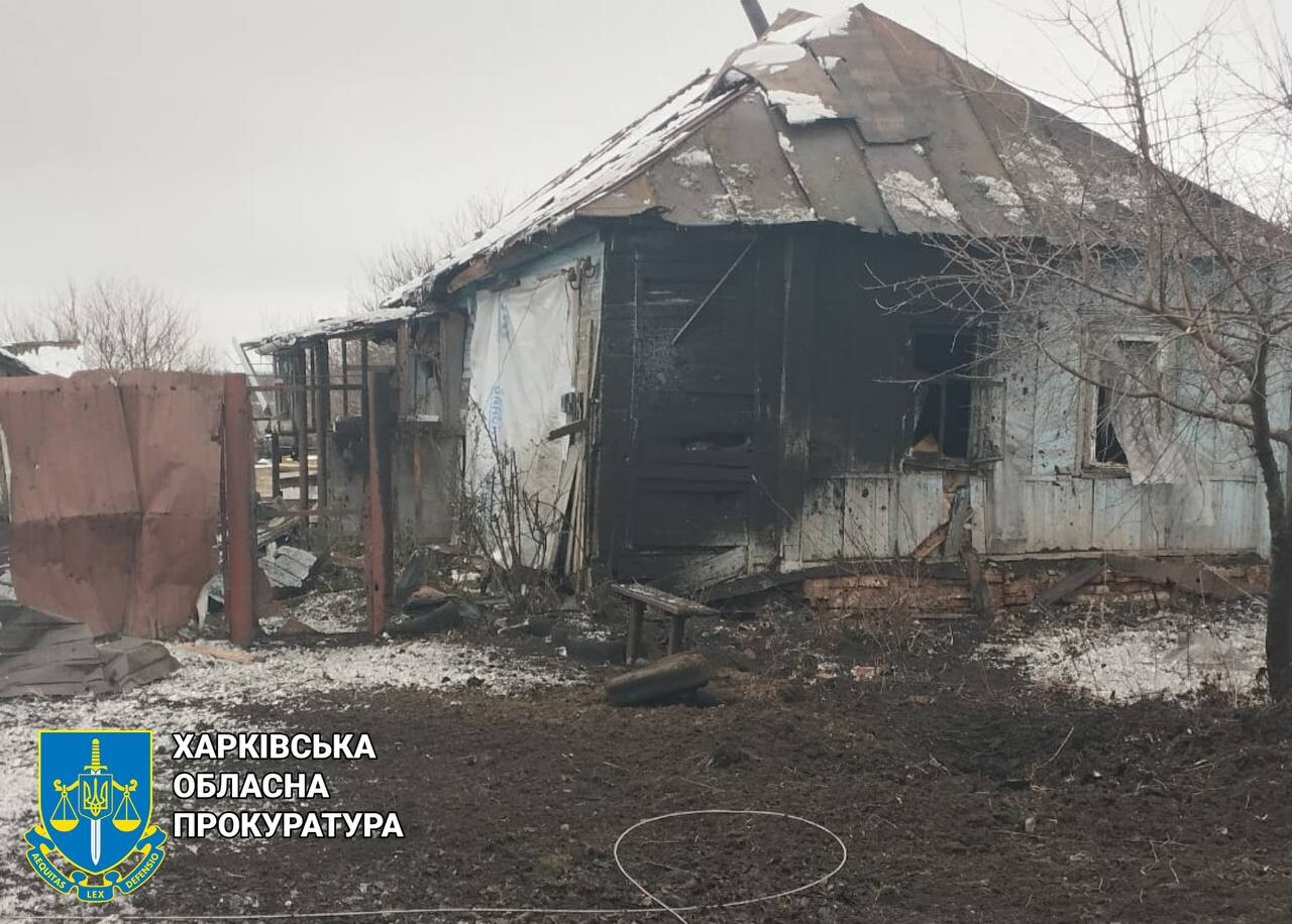 Внаслідок чергових ворожих обстрілів Харківщини поранено мирного мешканця
