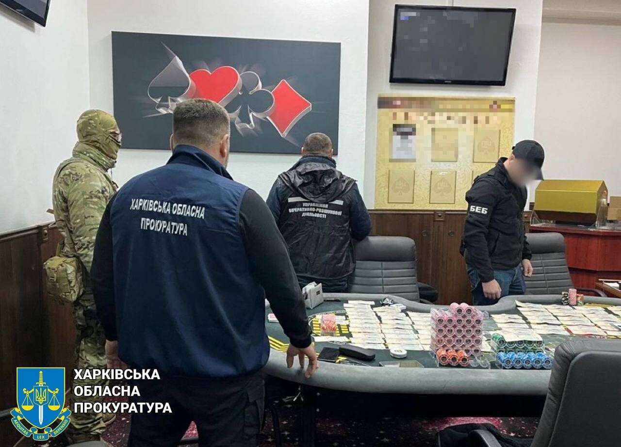 У Харкові припинено роботу нелегального покер-клубу