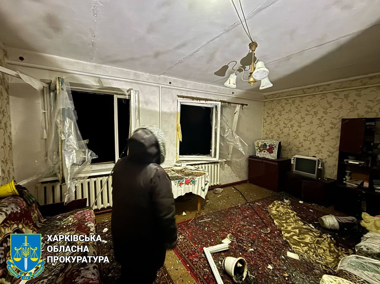 Вночі росіяни атакували ракетами село на Харківщині