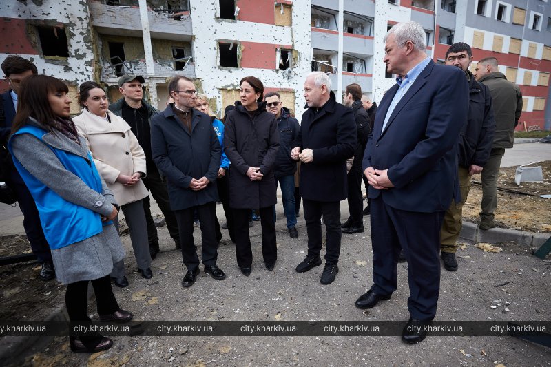 Представники уряду Норвегії та ООН відвідали Північну Салтівку