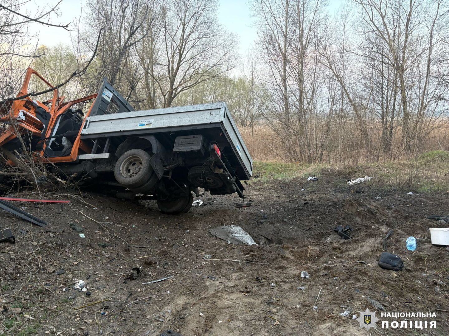 У Балаклійській громаді цивільний автомобіль підірвався на вибуховому предметі