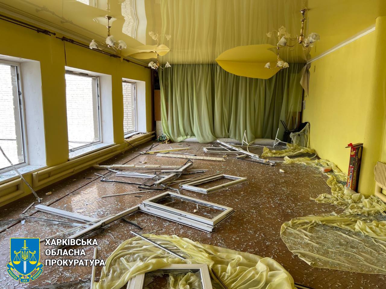 У Харкові російський БпЛА вдарив по території дитячого садка