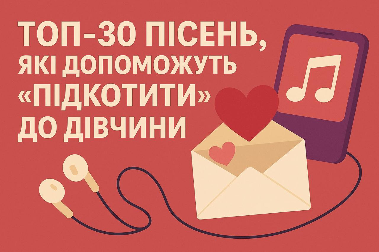ТОП-30 пісень, які допоможуть “підкотити” до дівчини
