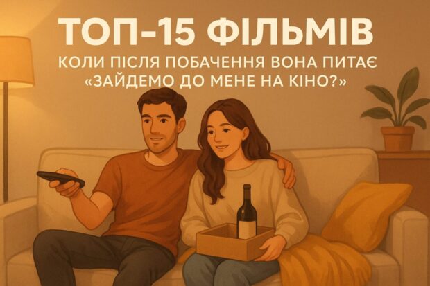 ТОП-15 фільмів, коли після побачення вона питає "зайдемо до мене на кіно?"