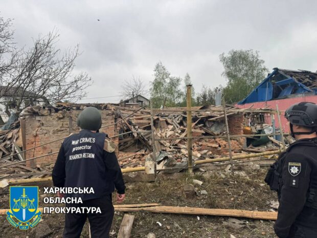Росіяни вдарили по Великому Бурлуку: правоохоронці зафіксували наслідки